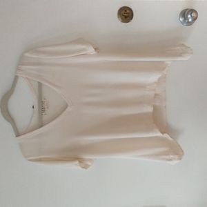 Elizabeth & James Cream blouse